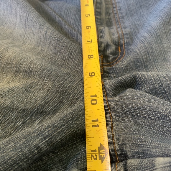 WOMEN'S L.A.blues DENIM JEANS, SIZE 20W Boot Cut Light Frayed Bottoms - Picture 12 of 14